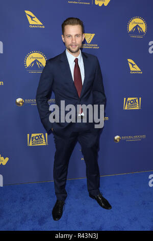 7e édition du Gala des Prix du cinéma dans les Australiens s'est tenue à Hollywood's Studios Paramount - Arrivées avec : Matt Levett Où : Los Angeles, California, United States Quand : 25 Oct 2018 Credit : Sheri Determan/WENN.com Banque D'Images