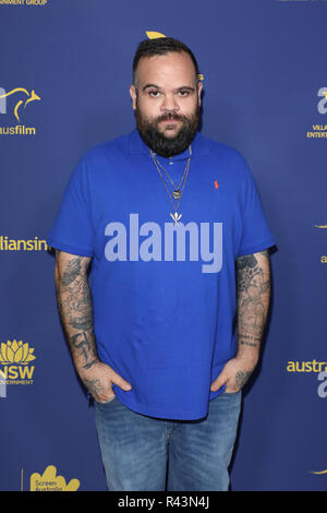 7e édition du Gala des Prix du cinéma dans les Australiens s'est tenue à Hollywood's Studios Paramount - Arrivées en vedette : Adam Briggs Où : Los Angeles, California, United States Quand : 25 Oct 2018 Credit : Sheri Determan/WENN.com Banque D'Images