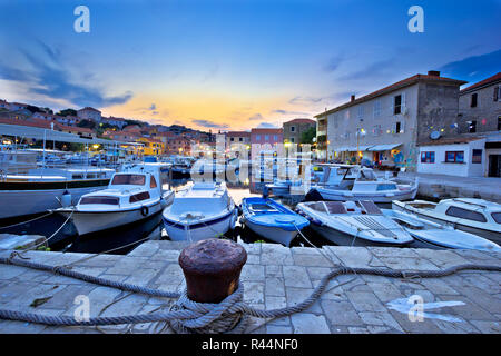 Village de pêcheurs sur l'île de Dugi Otok Sali Banque D'Images