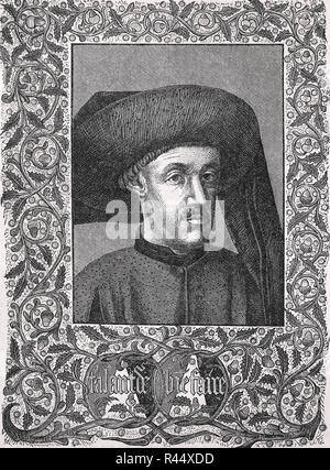 Portrait de l'Infant Enrique. Henri le Navigateur (1394-1460), prince de Portugal. Grand explorateur. Empire du Portugal. Banque D'Images