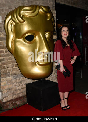 Dani Harmer arrivers à la Children's BAFTA Awards 2018 au Roundhouse le 25 novembre 2018, Londres, Royaume-Uni. Banque D'Images