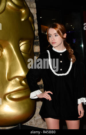 Jour Rosie à l'arrivers Children's BAFTA Awards 2018 au Roundhouse le 25 novembre 2018, Londres, Royaume-Uni. Banque D'Images