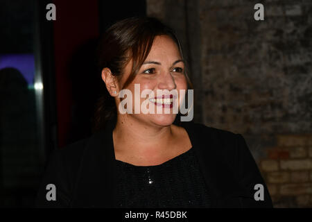 Andria Zafirakou arrivers à la Children's BAFTA Awards 2018 au Roundhouse le 25 novembre 2018, Londres, Royaume-Uni. Banque D'Images