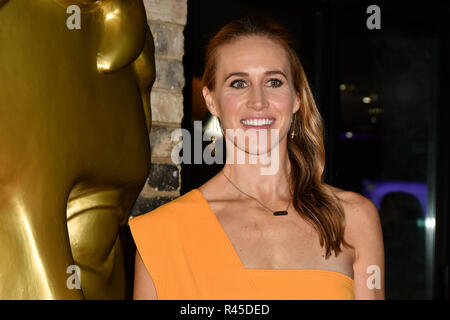 Helen Glover arrivers à la Children's BAFTA Awards 2018 au Roundhouse le 25 novembre 2018, Londres, Royaume-Uni. Banque D'Images