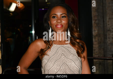 Kerry Boyne arrivers à la Children's BAFTA Awards 2018 au Roundhouse le 25 novembre 2018, Londres, Royaume-Uni. Banque D'Images