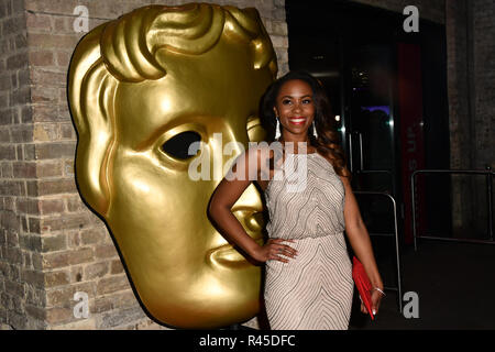 Kerry Boyne arrivers à la Children's BAFTA Awards 2018 au Roundhouse le 25 novembre 2018, Londres, Royaume-Uni. Banque D'Images