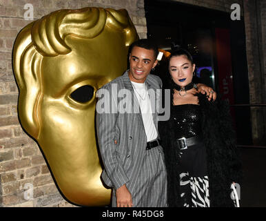 Layton Williams arrivers à la Children's BAFTA Awards 2018 au Roundhouse le 25 novembre 2018, Londres, Royaume-Uni. Banque D'Images