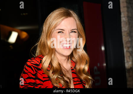 Maddie Moate arrivers à la Children's BAFTA Awards 2018 au Roundhouse le 25 novembre 2018, Londres, Royaume-Uni. Banque D'Images