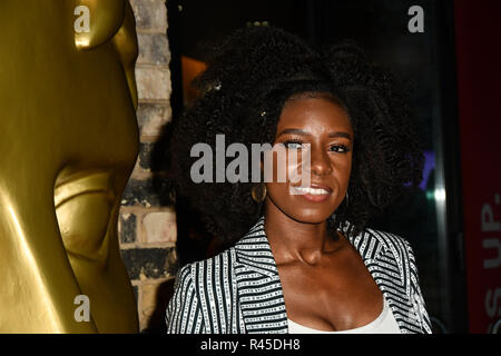 Arrivers à Ako Shan le BAFTA Children's Awards 2018 au Roundhouse le 25 novembre 2018, Londres, Royaume-Uni. Banque D'Images