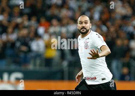 Sao Paulo, Brésil. 25Th Nov, 2018. Sao Paulo - SP - 25/11/2018 - 2018, un Brésilien Corinthiens x Chapecoense - Danilo Corinthiens joueur lors d'un match contre l'arène à Chapecoense Corinthiens pour le championnat brésilien UN 2018. Photo : Marcello Zambrana/AGIF : Crédit AGIF/Alamy Live News Banque D'Images