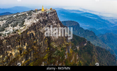 Leshan ou Emei Mountain, province du Sichuan, Chine Banque D'Images