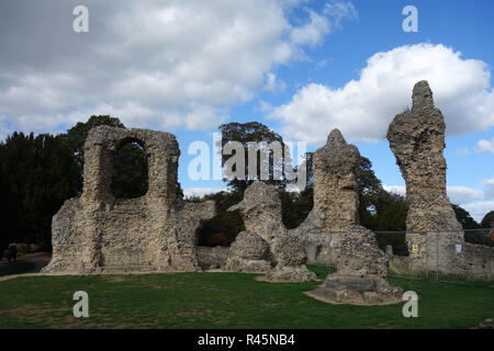 Abbey ruins, Bury St Edmunds, Suffolk Banque D'Images