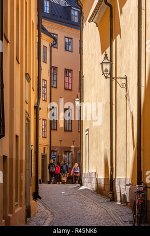 Gamla Stan, Stockholm, Suède Banque D'Images