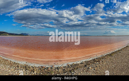 Salines à Mesologi, Grèce Banque D'Images