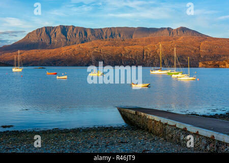 Ardmair Bay, Ullapool, Wester Ross, Scotland, United Kingdom Banque D'Images