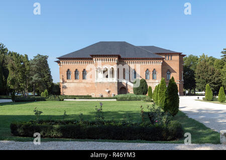 Le palais de Mogosoaia à la périphérie de Bucarest en Roumanie Banque D'Images