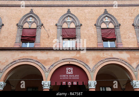 Façade du Palazzo Bolognini Amorini Salina à Bologne Banque D'Images