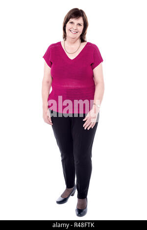 Belle senior woman Banque D'Images