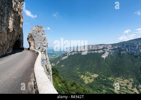 Dans la Combe Laval, Saint-Laurent-en-Royans, France Banque D'Images