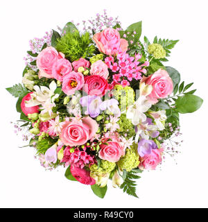 Bouquet de roses et renoncules Banque D'Images