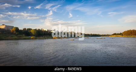 Le grand fleuve Orange en NC, Afrique du Sud Banque D'Images