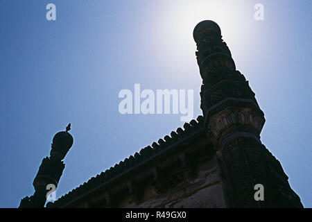 Ibrahim Masjid, fort de Golconda, Hyderabad, Andhra Pradesh, Inde, Asie Banque D'Images