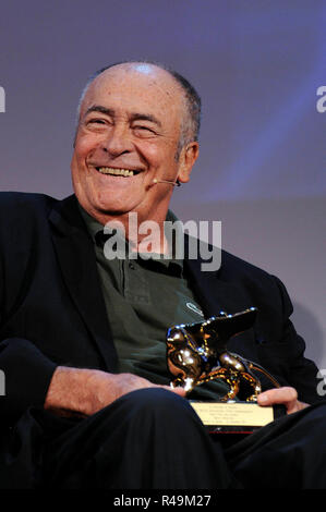 Photos de fichier. L'Italie. Venezia, Italia. 09Th Sep 2011. © Gian Mattia D'Alberto réalisateur italien Bernardo Bertolucci meurt âgée de 77 ans, Italie. Credit : LaPresse/Alamy Live News Banque D'Images