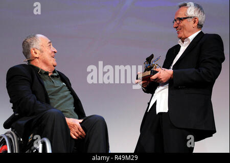 Photos de fichier. L'Italie. Venezia, Italia. 09Th Sep 2011. © Gian Mattia D'Alberto réalisateur italien Bernardo Bertolucci meurt âgée de 77 ans, Italie. Credit : LaPresse/Alamy Live News Banque D'Images