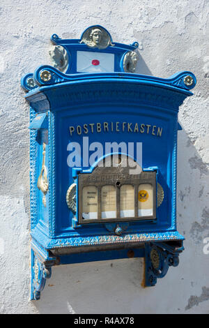 Boîte aux lettres, Alsfeld, Hesse, Allemagne Banque D'Images