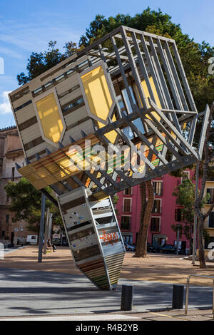 Es Baluard, musée d'art moderne et contemporain, Palma ou Palma de Majorque, Malaga, Majorque, Iles Baléares, Espagne, Europe Banque D'Images