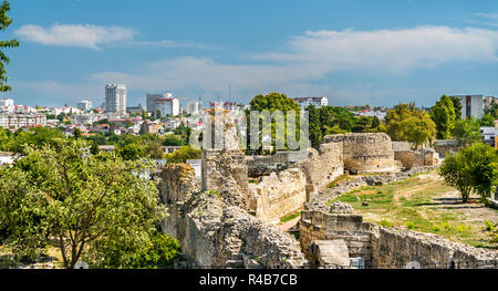 Ruines de Chersonesus, une ancienne colonie grecque. Sébastopol, en Crimée Banque D'Images