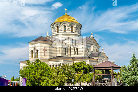 Dans la cathédrale Saint Vladimir Chersonesus, Crimée Banque D'Images