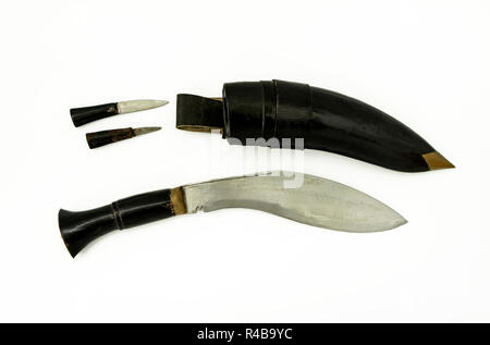 Couteau khukuri Gurkha Banque D'Images