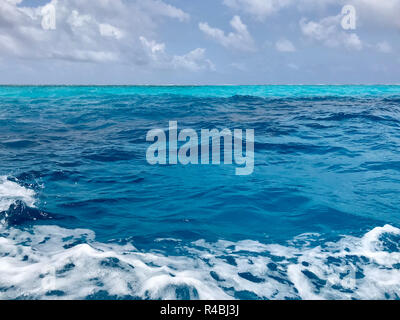 L'île de San Andrés, Colombie connu pour ses sept couleurs de la mer Banque D'Images