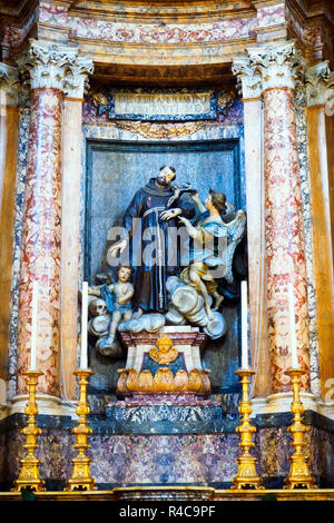 Tabernacle dans l'église San Francesco a Ripa - Rome, Italie Banque D'Images