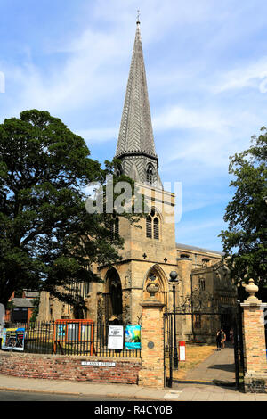 Chapelle St Nicholas Church, King's Lynn town, North Norfolk, Angleterre, Grande-Bretagne, Royaume-Uni Banque D'Images