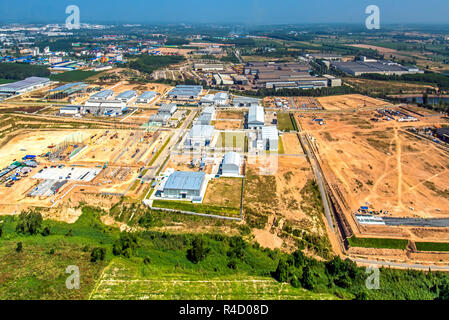 Industrial Estate l'industrie lourde, fabricant en Asie Banque D'Images