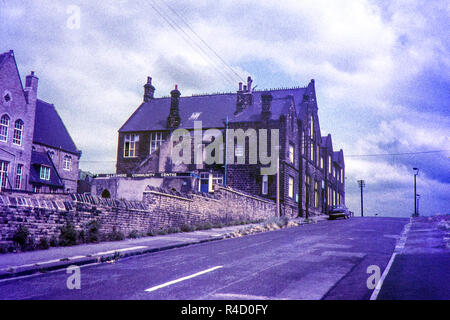 L'École de jour d'Ellesmere et centre communautaire, Sheffield. Image prise en août 1976 Banque D'Images