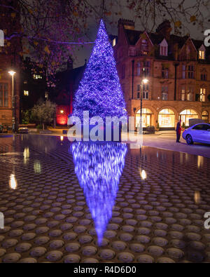 Les lumières de Noël à Londres, 2018 Banque D'Images