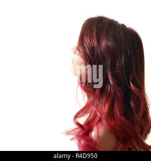 Hairstyle Ombre Fashion Banque D'Images