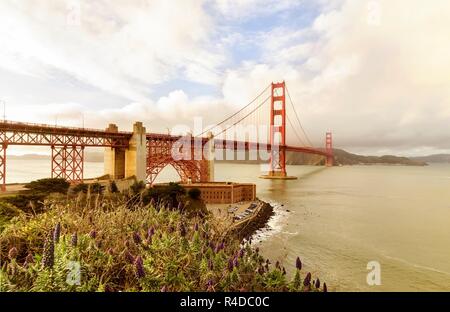 Golden Gate Bridge, San Francisco, Californie Banque D'Images