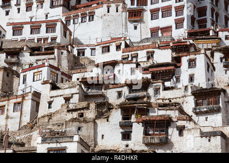 Bâtiments de Chemrey Gompa du Ladakh, le Jammu-et-Cachemire, l'Inde Banque D'Images