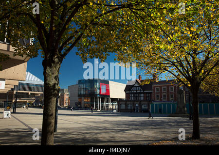 Derby, Derbyshire, UK : Octobre 2018 : Quad Cinema and Gallery Banque D'Images