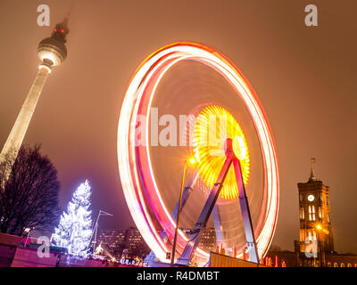 Grande roue de Berlin Banque D'Images