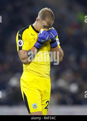 Burnley gardien Joe Hart au cours de la Premier League match à Turf Moor, Burnley. Banque D'Images