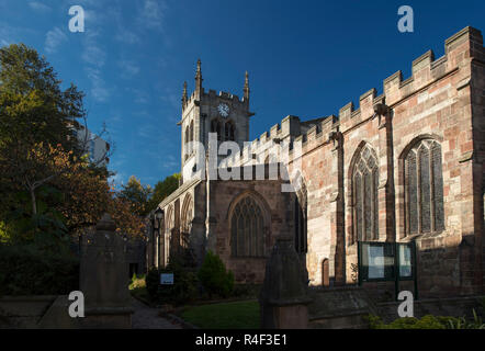 Derby, Derbyshire, UK : Octobre 2018 : St Peters Church Banque D'Images