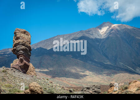 Le Parc National du Teide, Canaries, Tenerife, Espagne Banque D'Images