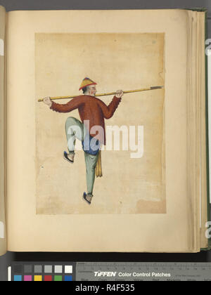 Dessins figuratifs chinois vintage Banque D'Images