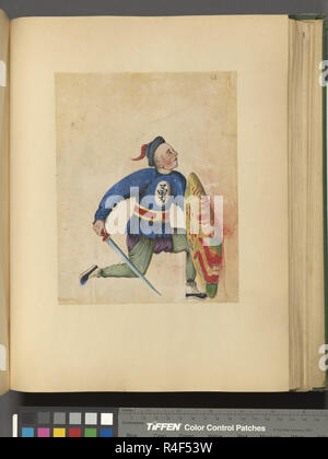 Dessins figuratifs chinois vintage Banque D'Images