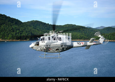 Hélicoptère Bell 412 Banque D'Images